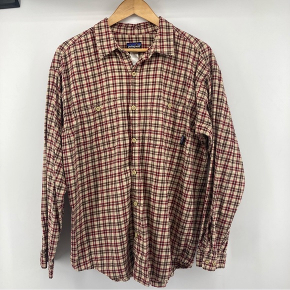 Patagonia Other - Patagonia mens large plaid button up t-shirt